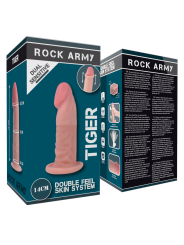 ROCKARMY -TIGER DILDO REALISTA DUAL DENSITY14 CM -O- 4.46 CM