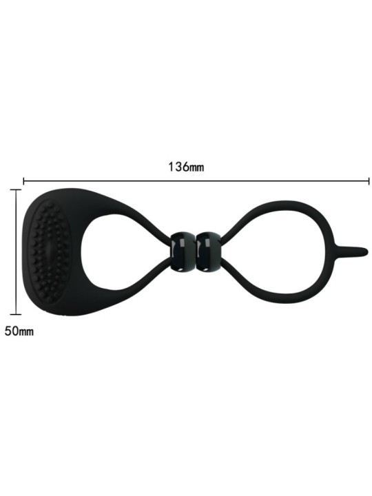 PRETTY LOVE - DOPPELRING FÜR PENIS UND HODEN