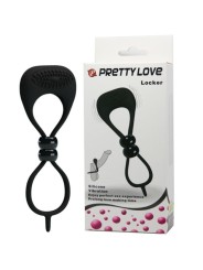 PRETTY LOVE - DOUBLE RING FOR PENIS AND TESTICLES