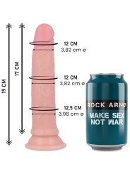 ROCKARMY - LIQUID SILICONE PREMIUM AVENGER REALISTIC 19 CM -O- 3.98 CM
