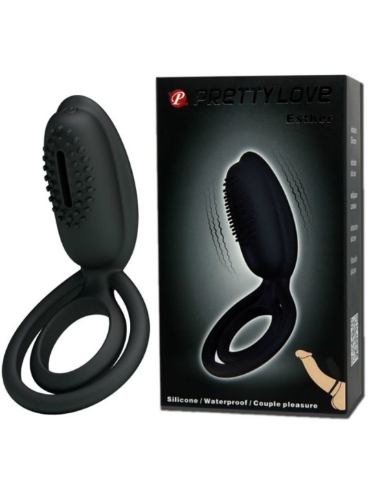 PRETTY LOVE - ESTHER ANNEAU VIBRANT AVEC STIMULATEUR