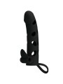 PRETTY LOVE - CAPA DE SILICONE COM VIBRAO 15.2 CM