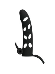 PRETTY LOVE - CAPA DE SILICONE COM VIBRAO 15.2 CM