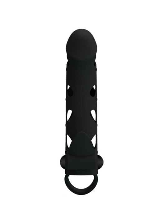 PRETTY LOVE - HOUSSE EN SILICONE AVEC VIBRATION 15.2 CM
