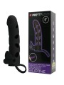 PRETTY LOVE - SILIKONHÜLLE MIT VIBRATION 15.2 CM