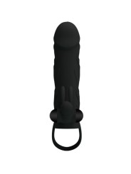 PRETTY LOVE - CAPA DE SILICONE COM VIBRAO 14 CM 1.0