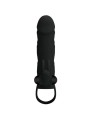 PRETTY LOVE - CAPA DE SILICONE COM VIBRAO 14 CM 1.0