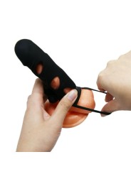 PRETTY LOVE - CAPA DE SILICONE COM VIBRAO 14 CM 1.0