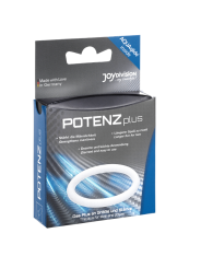JOYDIVISION POTENZDUO - PLUS WITTE PENISRING - M