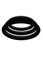 JOYDIVISION POTENZDUO - PLUS 3 SCHWARZE RINGE SATZ - S, M, L