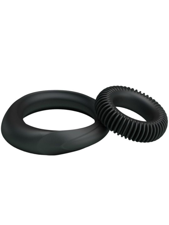 BAILE - KIT 2 SILICONE RINGS RING MANHOOD