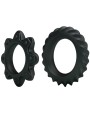 BAILE - KIT 2 ANÉIS FLORESCENTES DE SILICONE