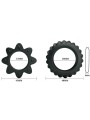 BAILE - KIT 2 ANNEAUX FLEURI EN SILICONE