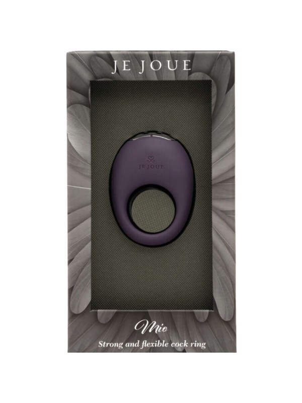 JE JOUE - MIO ANILLO PARA EL PENE VIBRADOR FUERTE Y FLEXIBLE MORADO