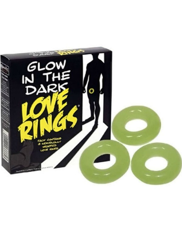 SPENCER & FLEETWOOD - PACK 3 FLUORESCENT RINGS