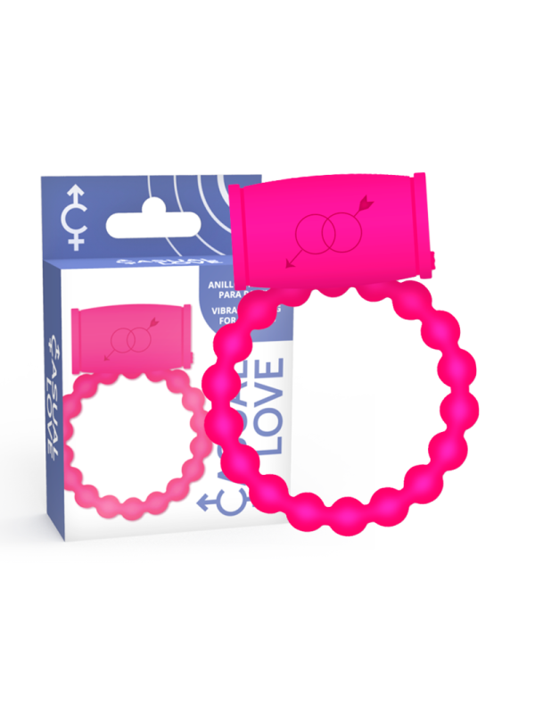CASUAL LOVE - 25 ROSA VIBRATORRING