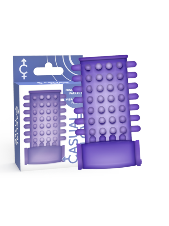 CASUAL LOVE - LILAC VIBRERENDE PENIS SLEEVE RING