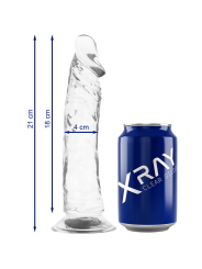 X-RAY - HELDERE TRANSPARANTE DILDO 21 CM -OF- 4 CM