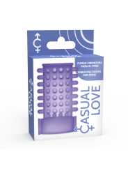 CASUAL LOVE - LILAC VIBRERENDE PENIS SLEEVE RING