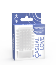 CASUAL LOVE - COUVERCLE DE PÉNIS TRANSPARENT ANNEAU CASUAL
