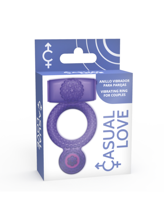 CASUAL LOVE - RING DOPPELTER GENUSS LILA RING