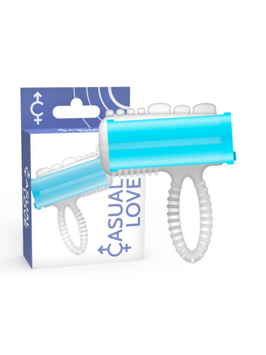 CASUAL LOVE - RINGZUNGE VIBRIERENDES BLAU