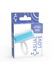 CASUAL LOVE - RING TONGUE VIBRATING BLEU