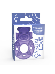 CASUAL LOVE - 26 LILAC BUNNY VIBRATOR RING