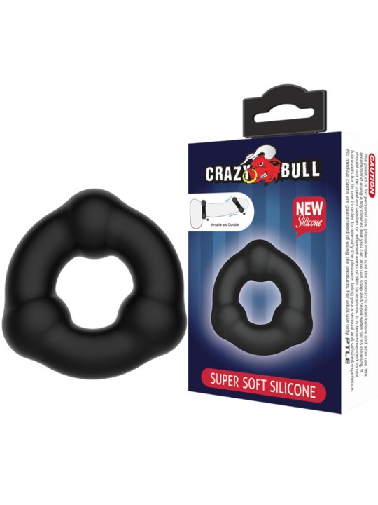 CRAZY BULL - ANILLO SILICONA CON NODULOS