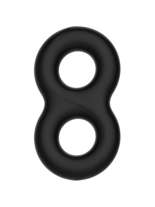 CRAZY BULL - BAGUE EN SILICONE DOUBLE INFINITY