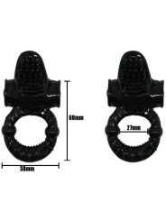 BAILE - SWEET RING ANILLO VIBRADOR CON RABBIT TEXTURADO