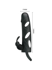 PRETTY LOVE - SILICONEN HOESJE MET VIBRATIE 14 CM 2.0