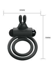 PRETTY LOVE - OSMOND SILICONEN VIBRERENDE RING