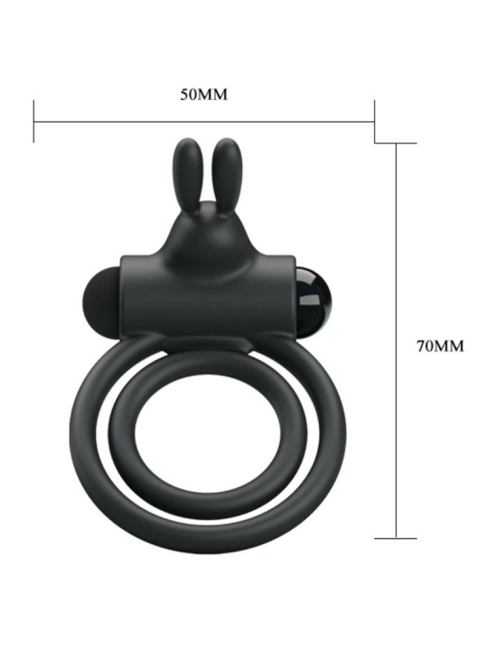 PRETTY LOVE - OSMOND VIBRATORRING AUS SILIKON