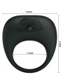 PRETTY LOVE - VIBRATING RING WITH TONGUE