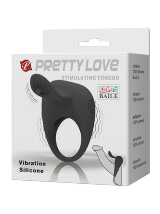 PRETTY LOVE - ANILLO VIBRADOR CON LENGUA