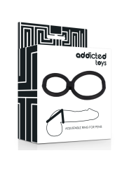 ADDICTED TOYS - VERSTELLBARE RINGE FÜR PENIS