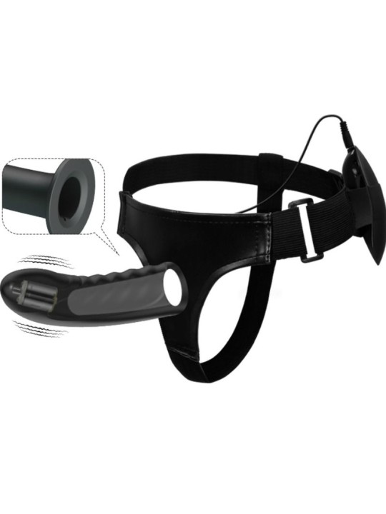PRETTY LOVE - MARVIN STRAP-ON MIT VIBRATION UND HOHLDILDO