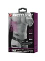 PRETTY LOVE - MYRON STRAP ON CON VIBRACIÓN Y DILDO HUECO