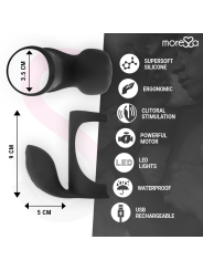 MORESSA - BRANDON VIBRATOR RING WITH COVER