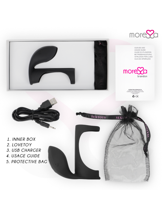 MORESSA - ANEL VIBRADOR BRANDON COM TAMPA