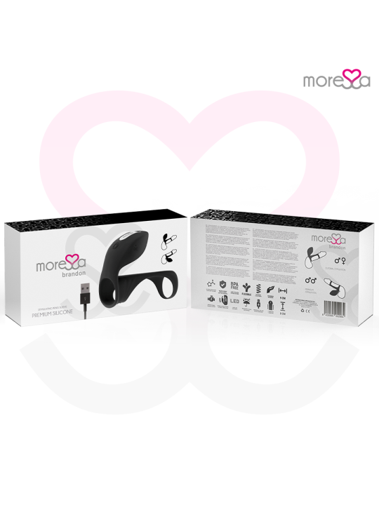 MORESSA - ANEL VIBRADOR BRANDON COM TAMPA