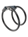 DARKNESS - ANILLA FLEXIBLE DOBLE PARA EL PENE