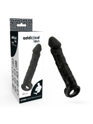 ADDICTED TOYS - ZWARTE PENISVERLENGER