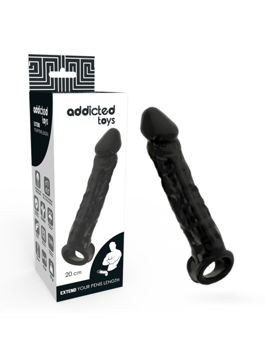 ADDICTED TOYS - DONG EXTENSO PRETA