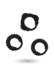 ADDICTED TOYS - C-RING SET BLACK