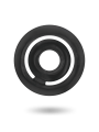 ADDICTED TOYS - POTENZ- C-RING PENIS BLACK