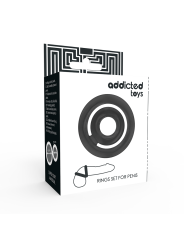 ADDICTED TOYS - POTENZ- C-RING PÊNIS PRETO