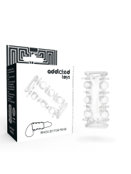 ADDICTED TOYS - PÊNIS MANGA TRANSPARENTE