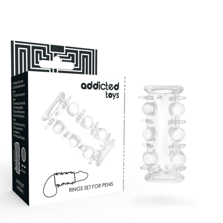 ADDICTED TOYS - DOORZICHTIGE PENIS SLEEVE